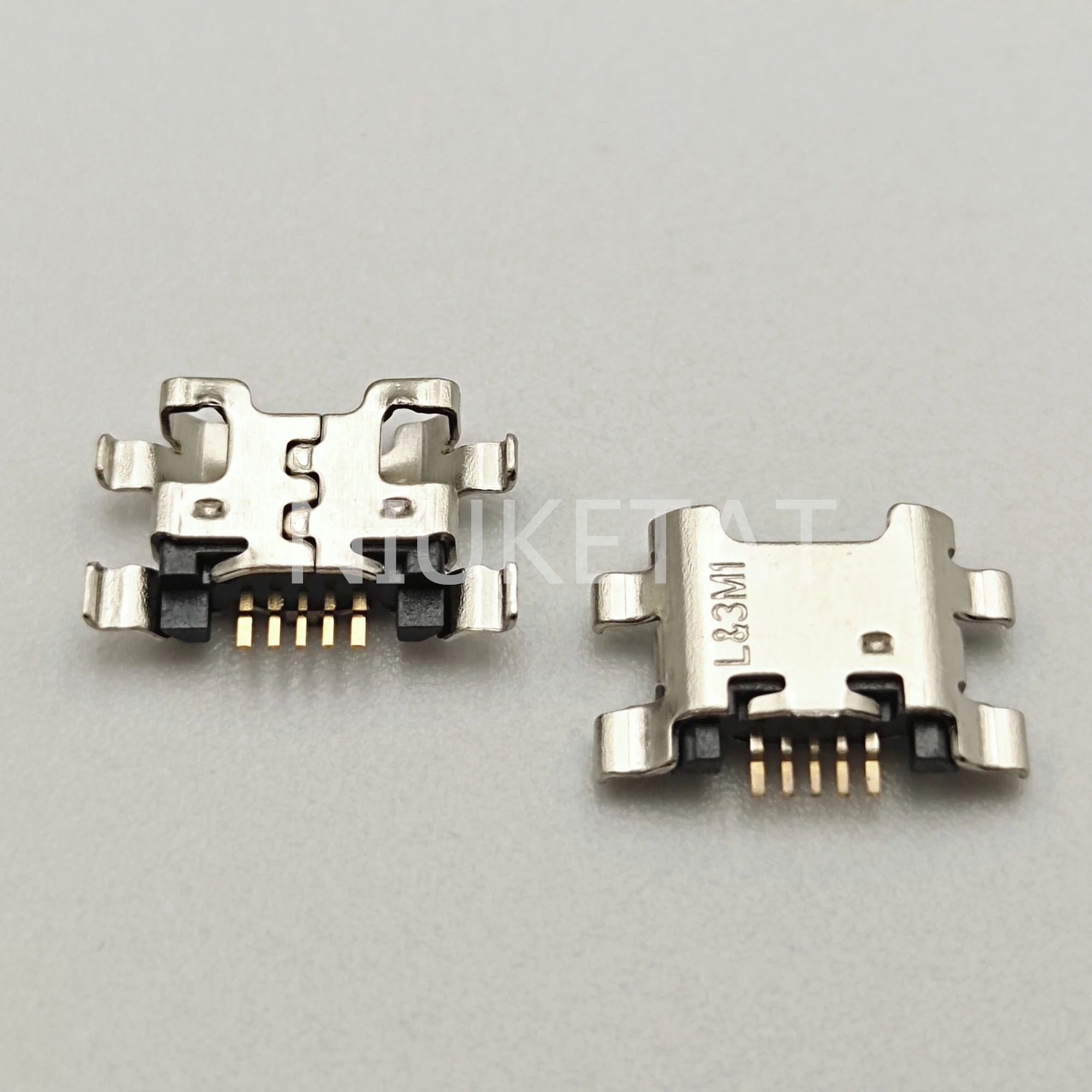 10 шт. разъем Micro USB для зарядки Штекерная док-станция 5pin тяжелая пластина HUAWEI 7C 7S 7A