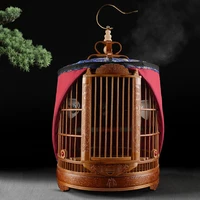 engraving thrush bird cage with high end handmade carving with bamboo myna bird cage cage bird house