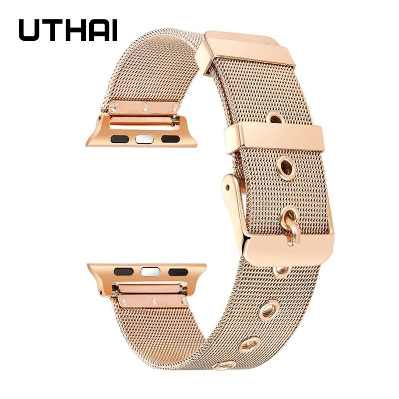 Ремешок для часов UTHAI P42 подходит Apple Watch Band 3 4-го поколения | Наручные часы
