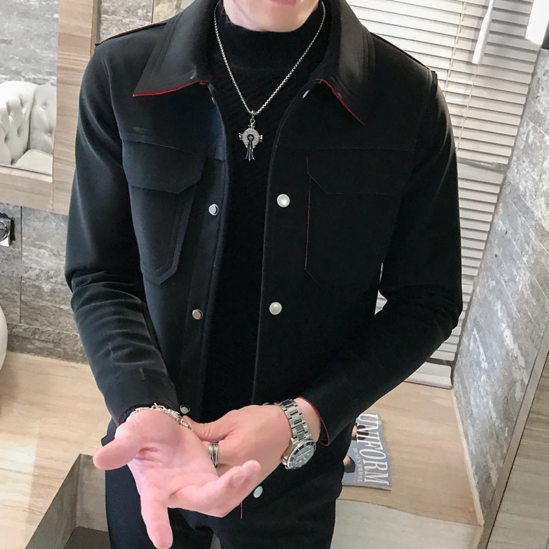 Мужская осенне зимняя мотоциклетная куртка красивая повседневная из