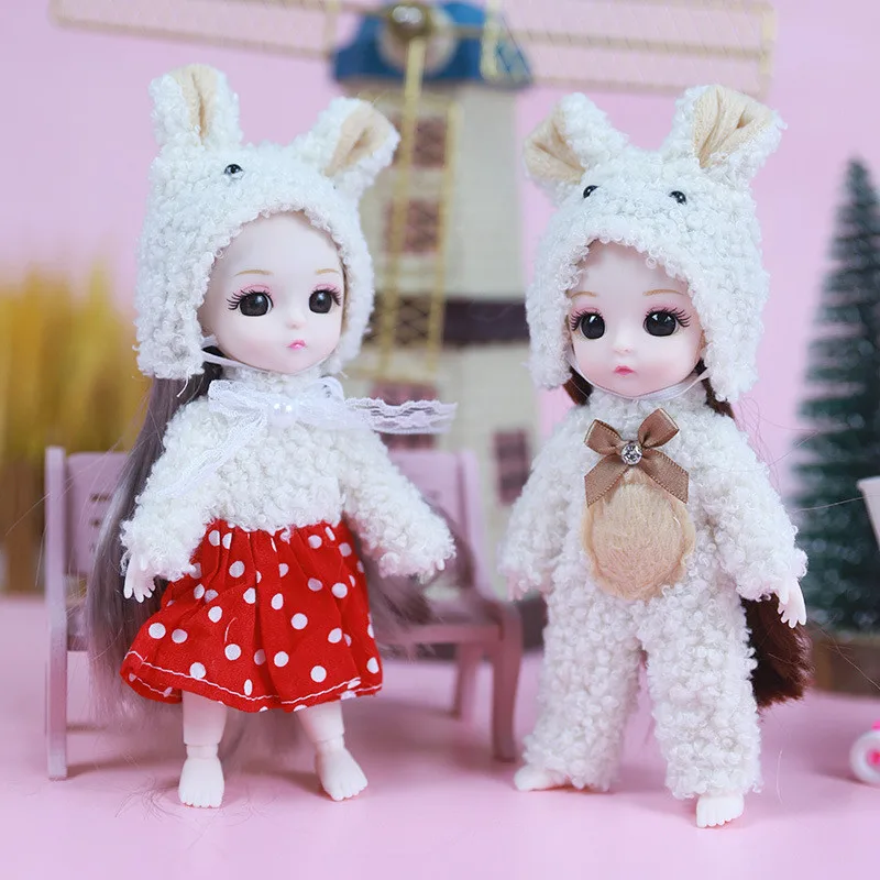 

Одежда для кукол, шарнирная кукла 16 см, с юбкой, 1/8