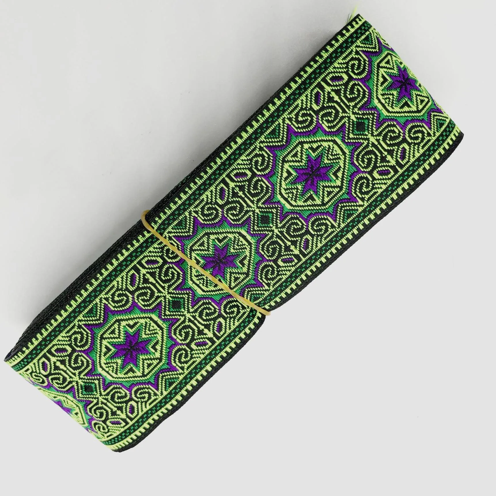 7 м/уп. 5 см винтажная Этническая вышивка кружевная лента Бохо тканая жаккардовая