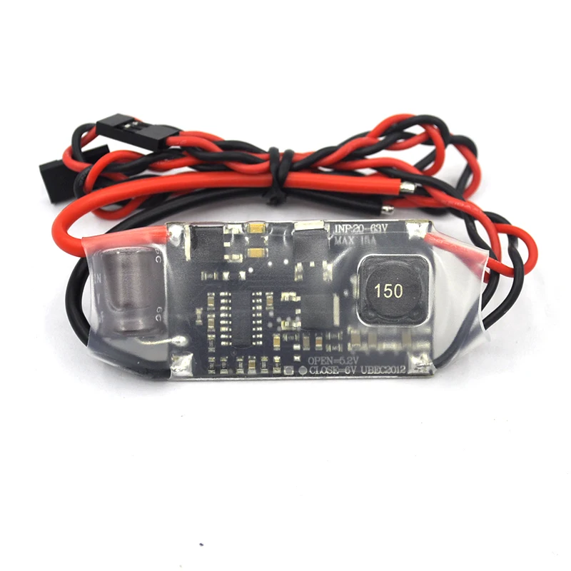 

Regular Module External RC Receiver Power Supply BEC UBEC-15A 6-12S 23-45V for RC Models Racing Drone DIY Accessories Parts