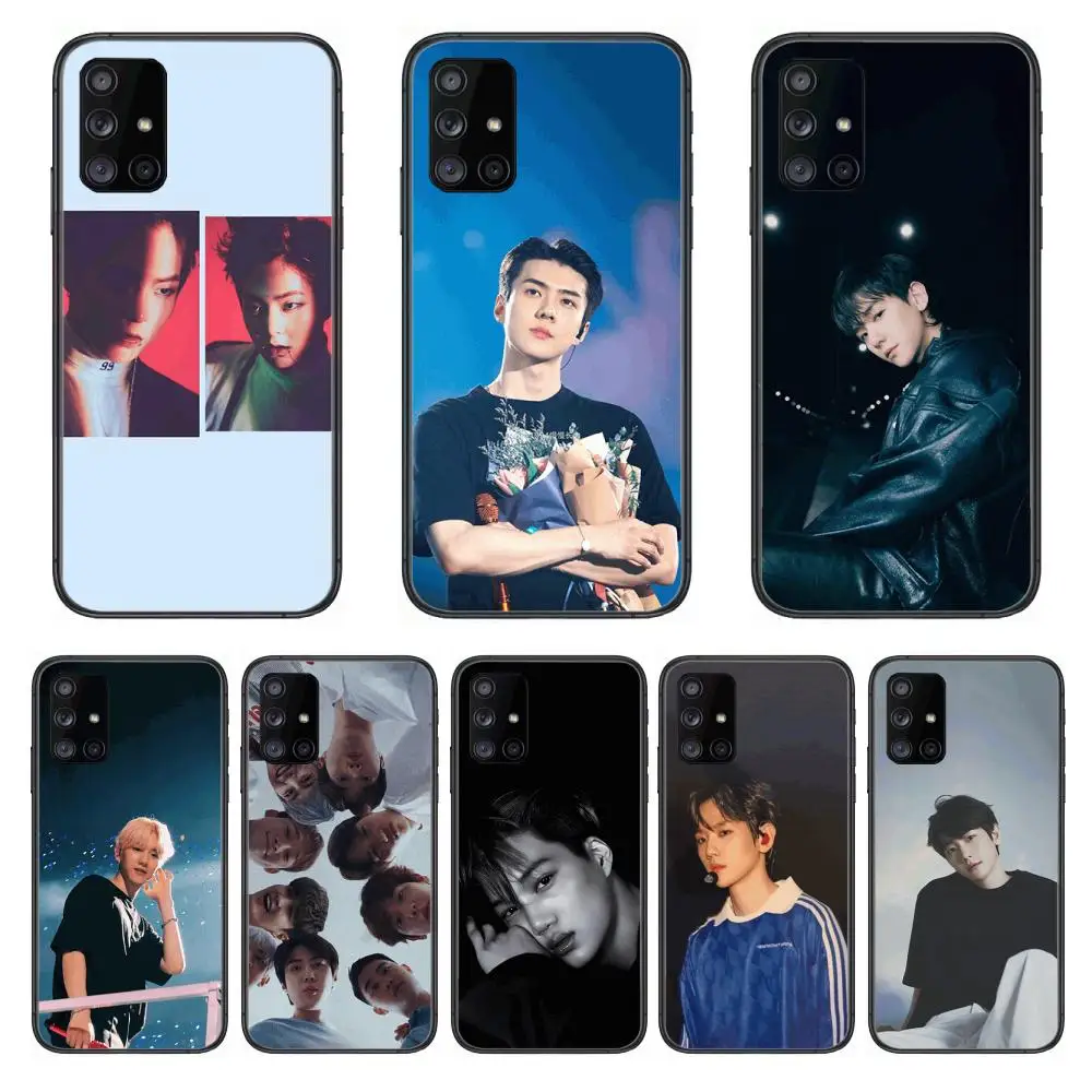 

Hottest Boy Group EXO Phone Case Hull For Samsung Galaxy A 90 50 51 20 71 70 40 30 10 80 E 5G S Black Shell Art Cell Cover