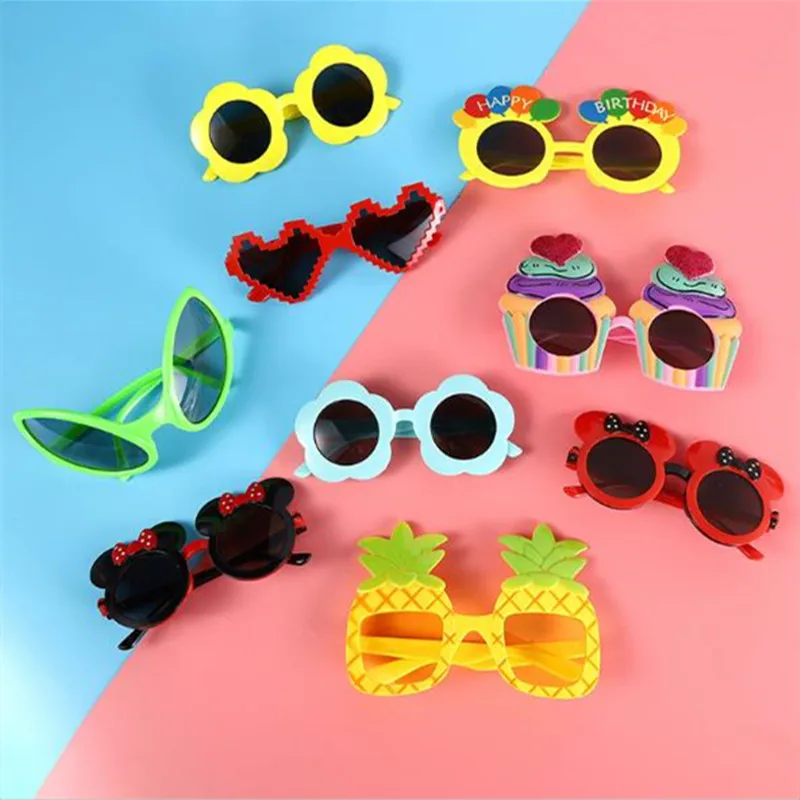 

Happy Birthday Funny Glasses Personalized Creative Party Stage Birthday Sunglasses Party Glasses For Kids Birthday Decoration