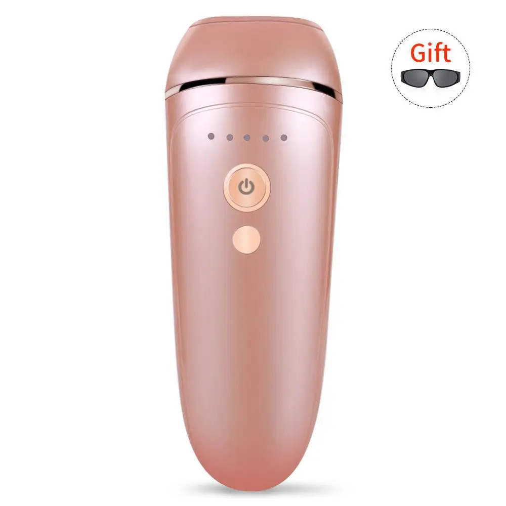 Pink Without Box IPL лазерная эпиляция машина для удаления волос кварцевая лампа постоянный безболезненный прибор для удаления волос 600000 вспышки depilador лазер - Цвет: Pink Without Box