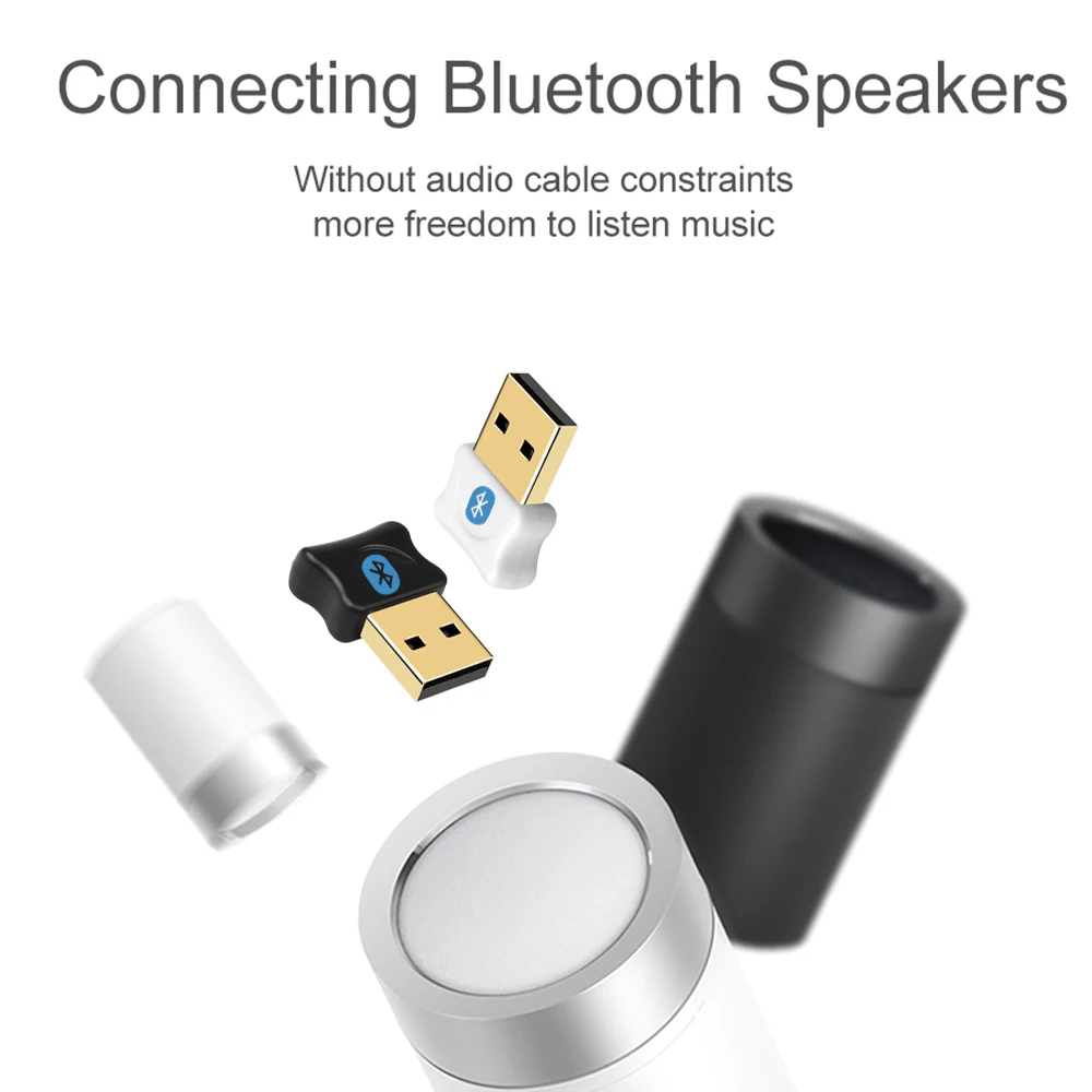 KEBIDU Bluetooth 5 0 аудио приемник передатчик USB ключ для компьютера беспроводной