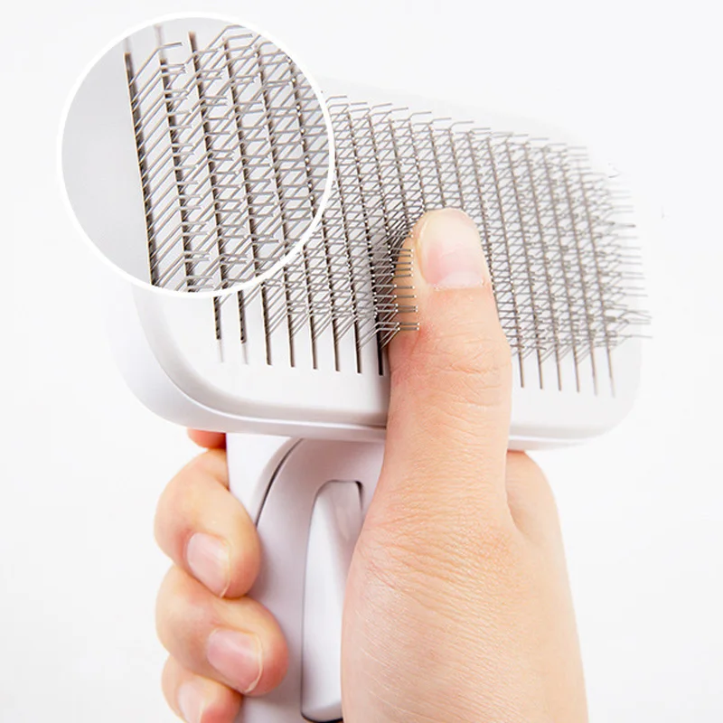 

2020 New Small Pet Cat Dog Comb Multicolor Puppy Cat Hair Grooming Slicker Comb Gilling Brush Quick Clean Tool Groomings Brush