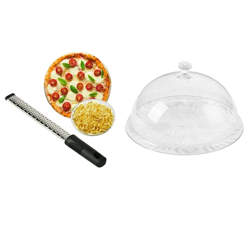 

Лидер продаж, 12-дюймовая прямоугольная зеркальная крышка из нержавеющей стали с необычной прозрачной круглой крышкой для еды, крышка для ко...