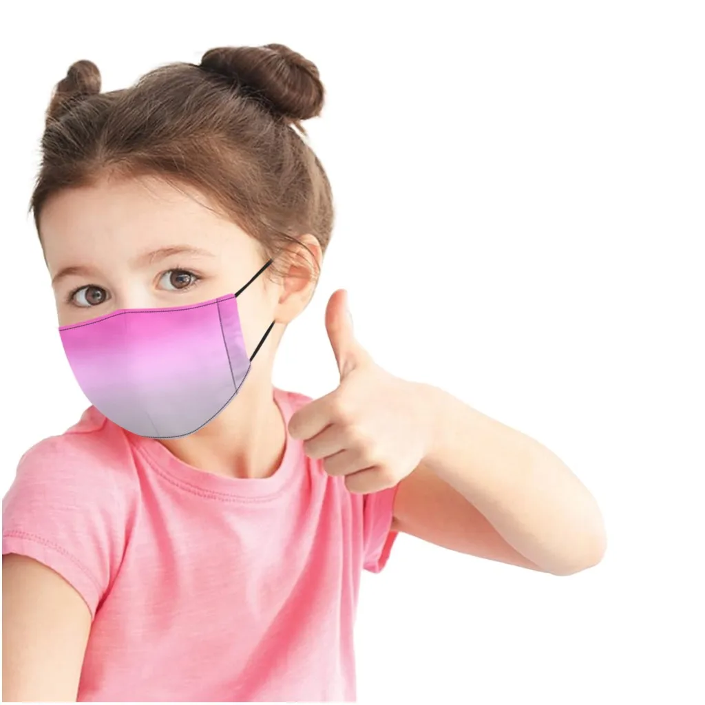 

Kid Adjustable Reusable Mask Breathable Protection Cotton Face Masks 5PC and 10PC Filters Anti Dust Pollution Facial Mask Masque