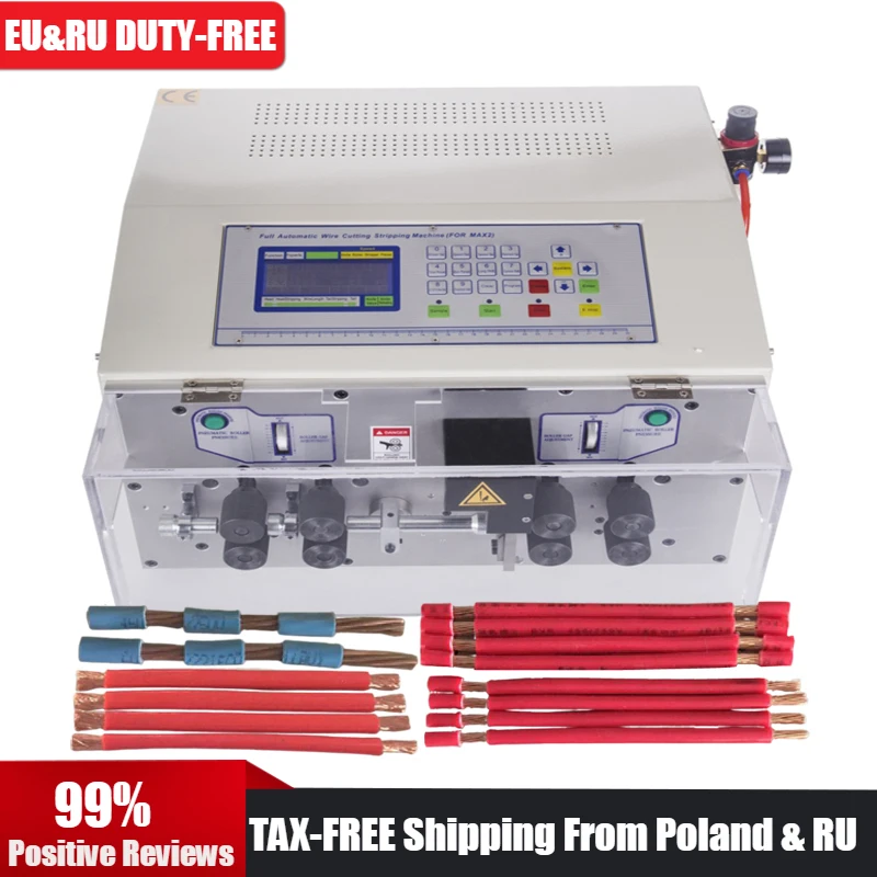 SWT508 MAX 8 колес витой приводной прибор снятия автомат для резки 2800W станок