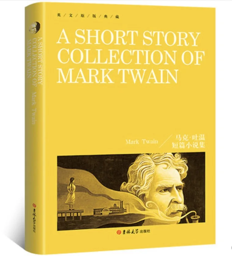 A short Story Collection of Mark Twain Books English Edition Novel Fiction Classic Literature Kids Novels Book Gift |
