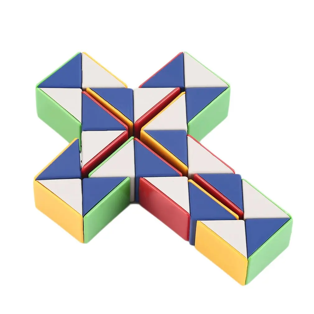Головоломка змейка. Подставка для кубика. Мини игра в кубики. Кубик 3 на 3. Головоломка кубик 3d, 3*3 куб, 6 см (т57365).