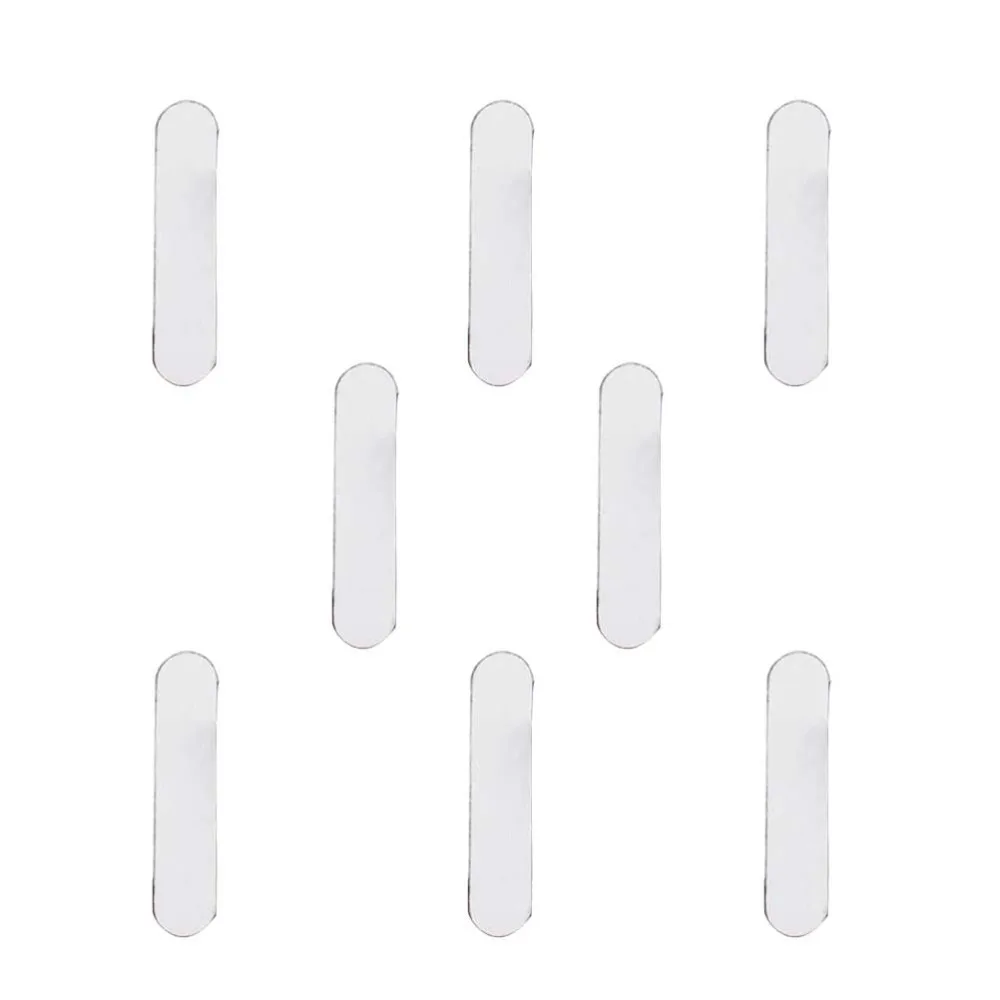 

8pcs Golfer Adhesive Lead Tape Strips Add Power Weight To Tennis Racket Iron Putter Racquets Accessories(Silver)