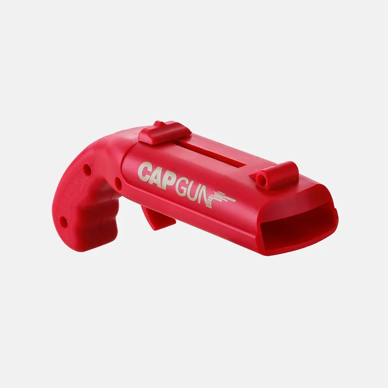 

Portable Creative Flying Cap Launcher Bottle Beer Opener Bar Drink Opening Gun Shaped Bottle Lids Shooter Cap Opener Accessories