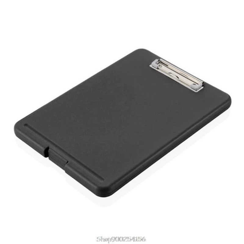 

A4 Plastic Storage Clipboard File Box Case Document File Folders Clipboard Writing Pad Stationery Office Supply N12 20 Dropship
