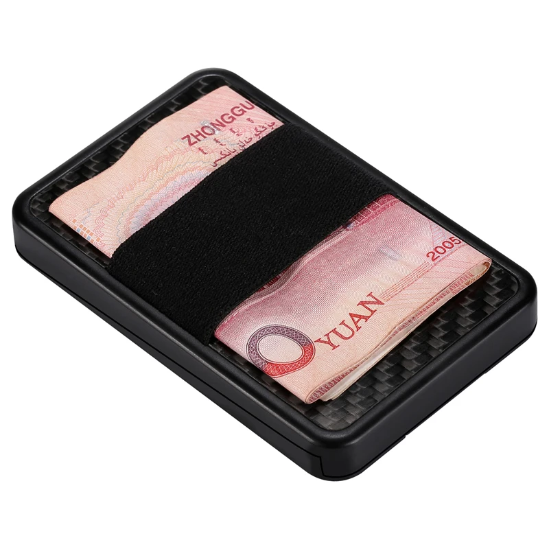 Rfid металлический кошелек Авиатор Nfc дорожный алюминиевый кредитный держатель для карт с зажимом для денег