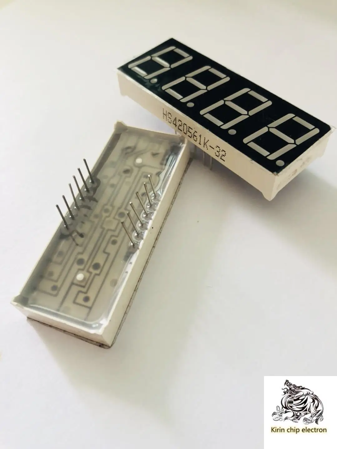 

5pcs / lot 0.56 inch four digit digital tube common cathode bright red hs420561k-32