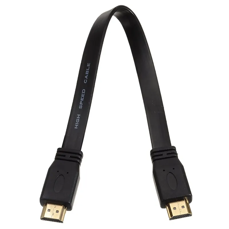 

30cm 1080P Thin HDMI-compatible Flat Cable Male-Male Cable for Audio VideoHDMI-compatible Splitter HDTV PC DVD Projector Cable