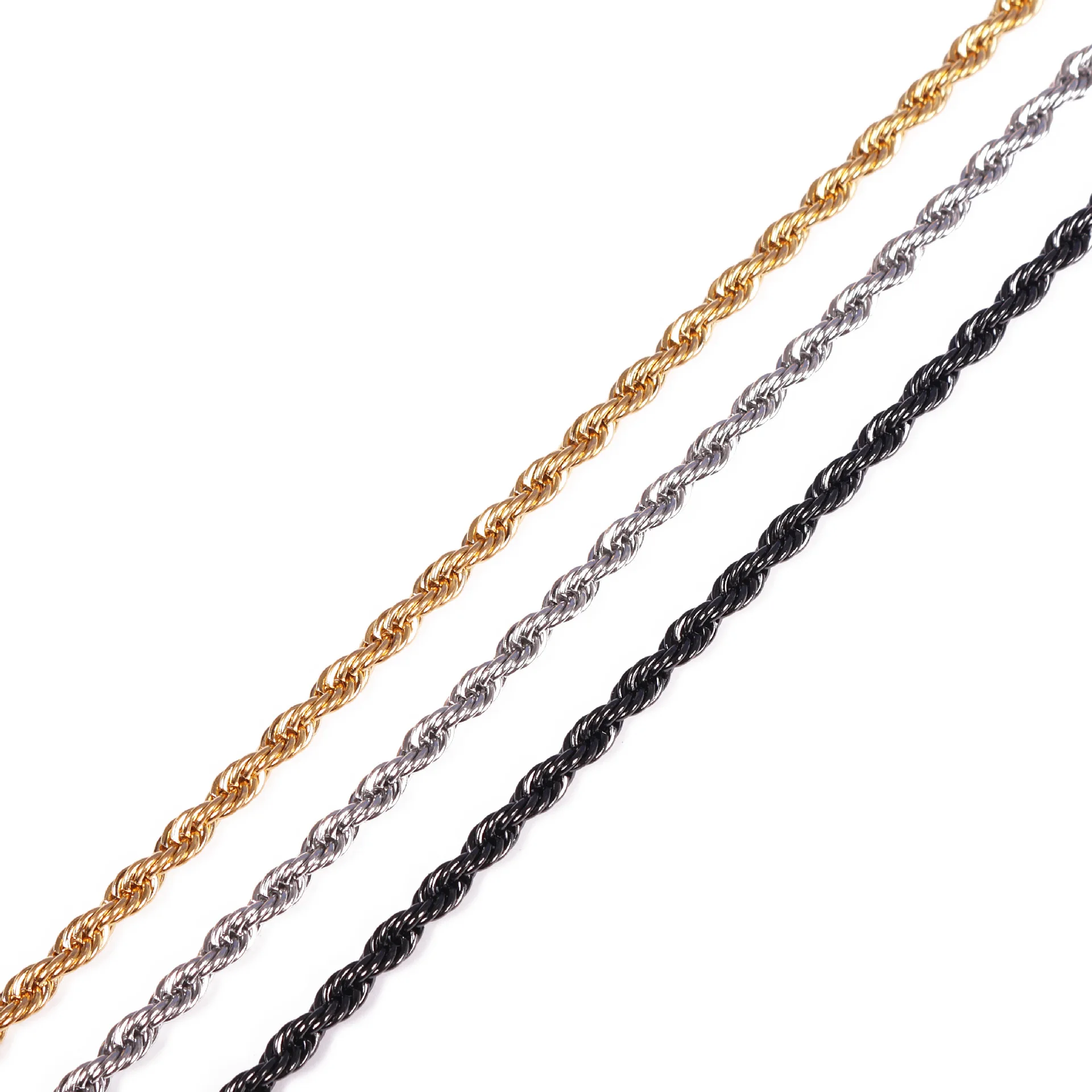 

Stainless Steel Glasses Chain Sunglasses Mask Lanyard Neck Cord Hanging Strap Twist Chains