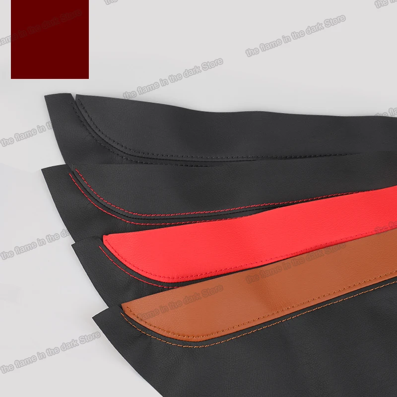 Lsrtw2017 авто-Стайлинг кожаные сандалии-гладиаторы двери автомобиля подлокотника