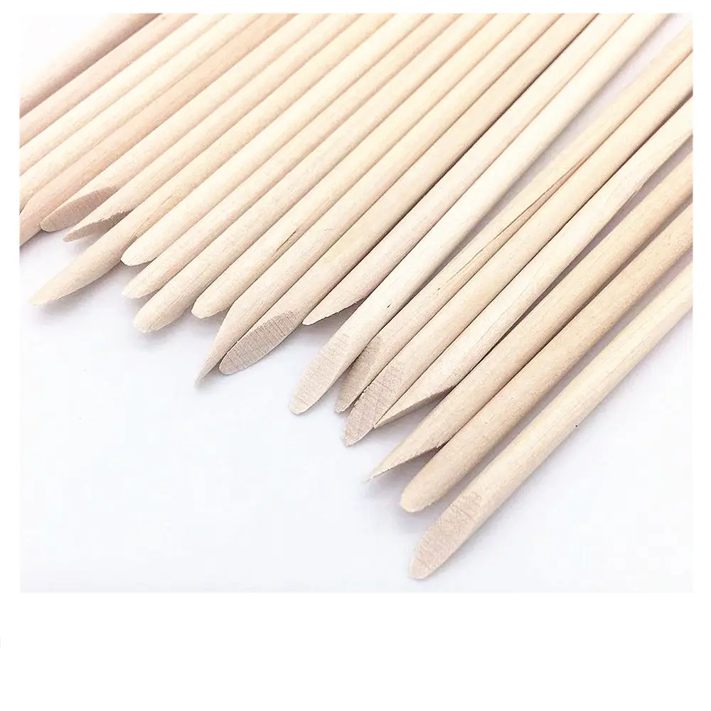 100/50/30/20 шт./набор двухсторонние деревянные палочки для удаления кутикулы |