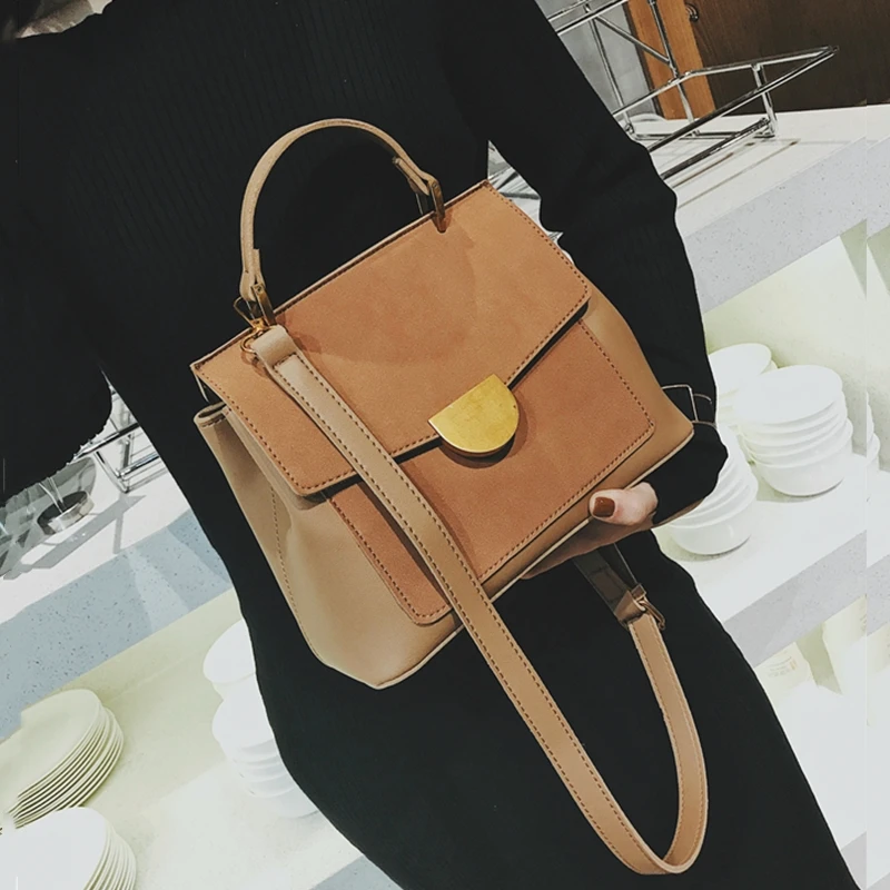 Винтажные замшевые маленькие сумочки для женщин вместительные сумки на плечо в