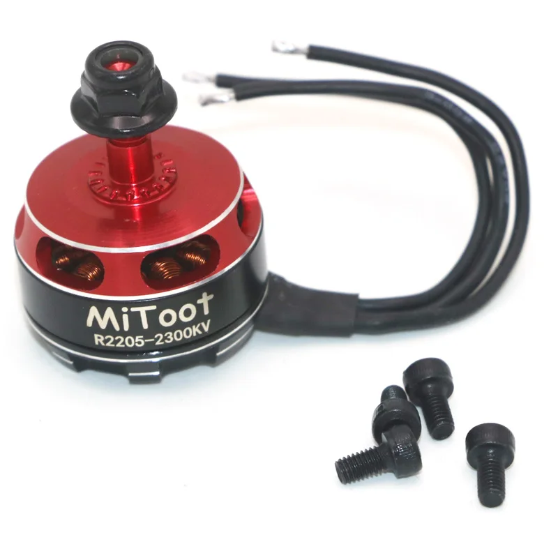 4 компл./лот Mitoot R2205 2300KV бесщеточный двигатель для FPV Quad Racing QAV Race 2 CW / CCW оптовая