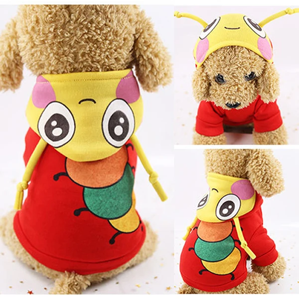 

kawaii Pet Clothes Soft Animals Printed Transfiguration Dogs Shirt Classic Cute Fun Comfortable Clothes For Cat Dog Fashion WWO