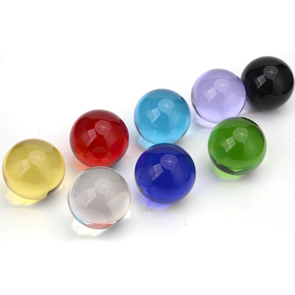 Стеклянный шар для фотосъемки 40 мм различные цвета K9 стекло Азиатский Кварц