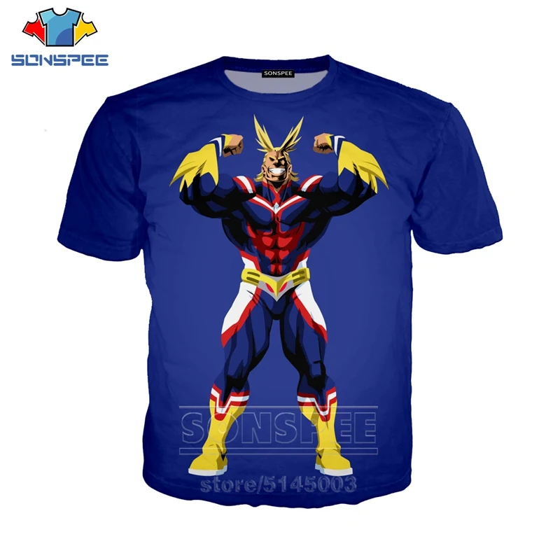 15 My Hero Academy футболка для мужчин женщин Аниме Толстовка 3D принт Bakugou кацуки все могли короткий рукав хип хоп Топ пуловер C001-04 - Цвет: 15