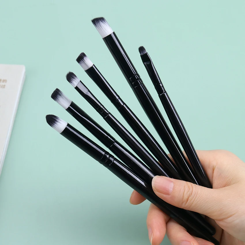 

6PCS/Set Makeup Brushes Set Professional Eye Makeup Brushes Set Eyeshadow Eyebrow Lip Brush Makeup Tool