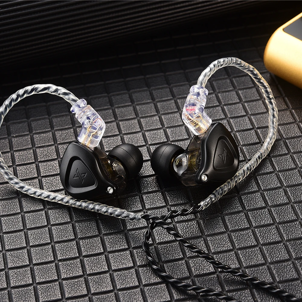 Наушники QKZ ZX2 с динамическим приводом Hi-Fi басовые наушники Спортивная гарнитура