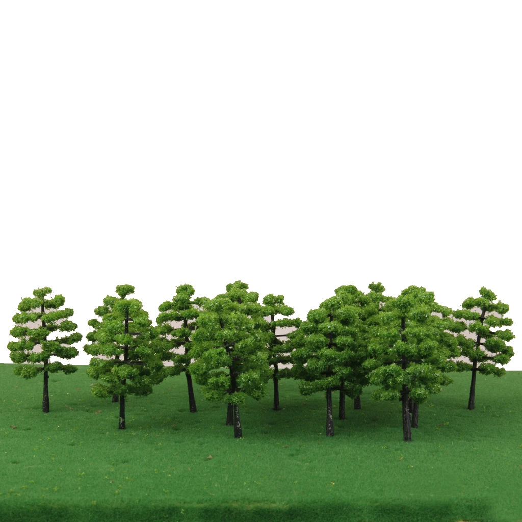

20pcs Model Trees Layout Street Garden Park Landscape Scenery 1:100 HO OO B90