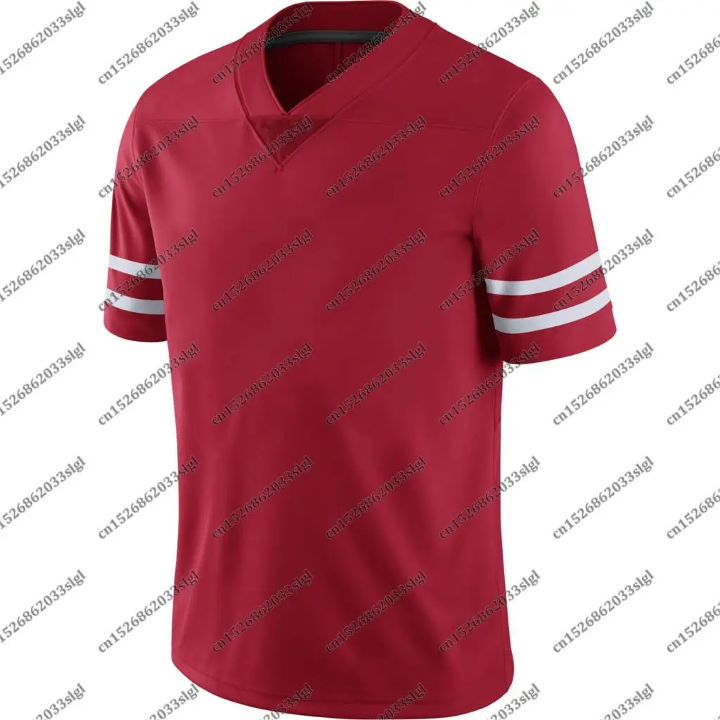 Детская футболка с вышивкой на заказ американский футбол Джерси ограничением