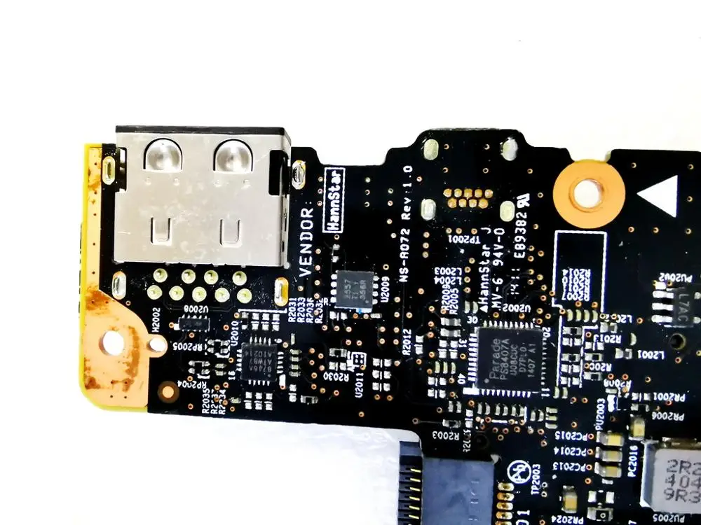 Оригинал для Lenovo YOGA 2 PRO 13 USB board NS A072 REV 1 0 протестирован хорошая бесплатная