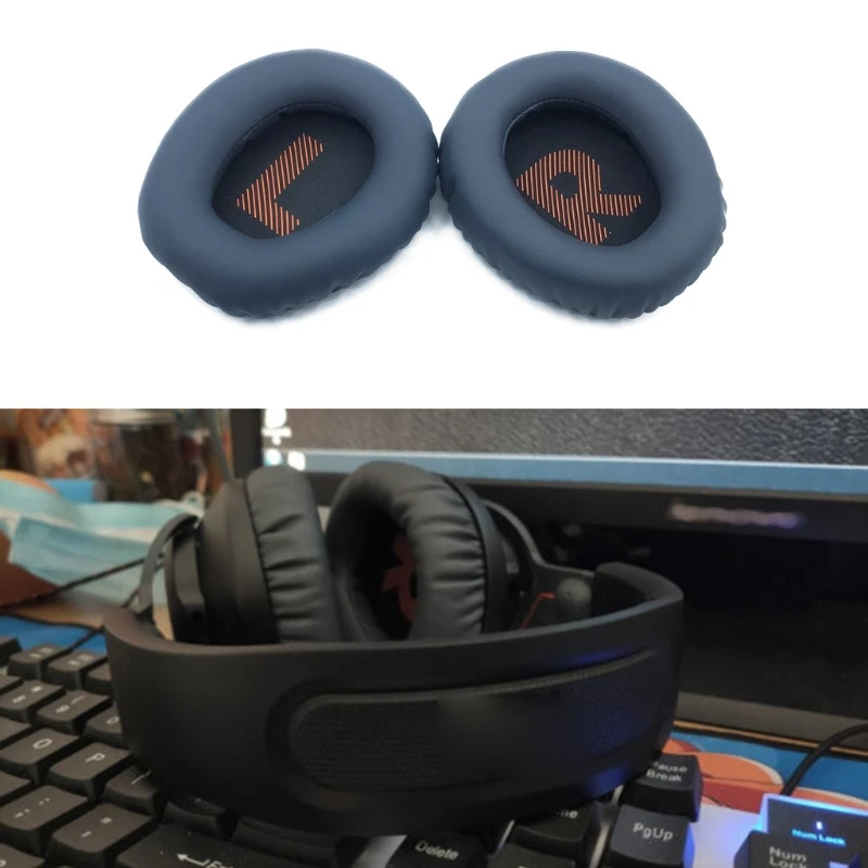 

2 Pcs for Quantum 100 Gaming Headsets Earpad Replacement, High Grade Materials, Upgraded Headset accessory