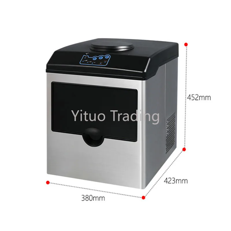 

Небольшая круглая льдогенератор, 150 кусочков льда, емкость для хранения, бутилированная вода/ручной метод подачи воды, льдогенератор, 25 кг