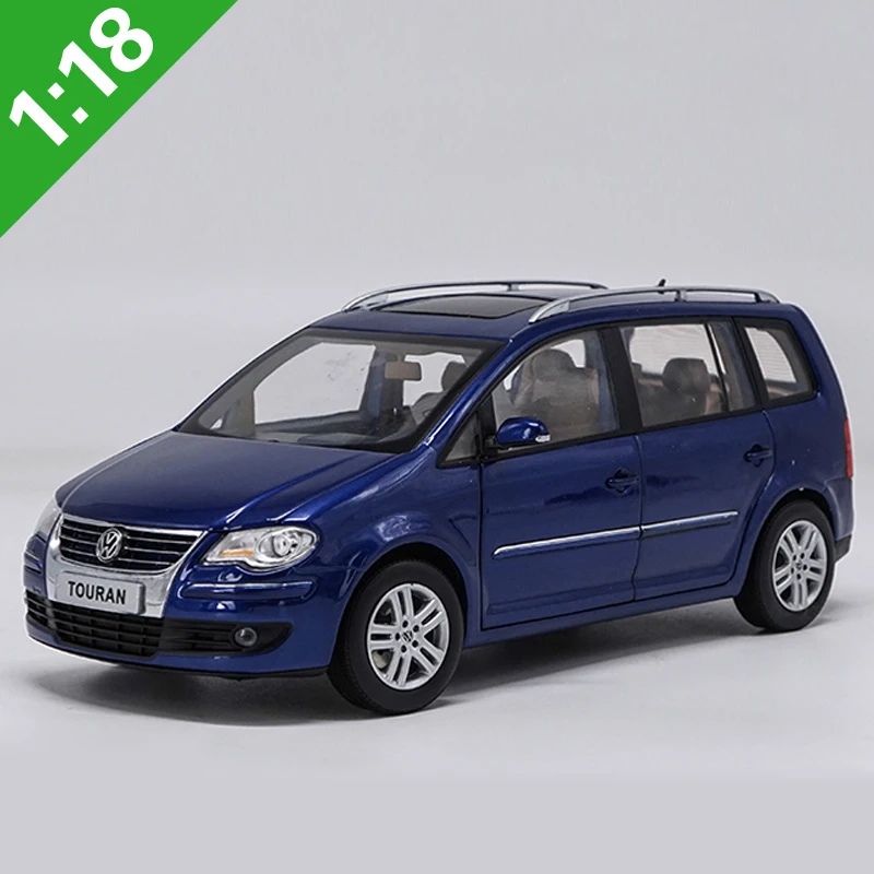 1:18 VW TOURAN L MPV литой автомобиль из сплава модели игрушки металлические автомобилей