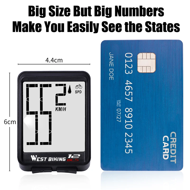 west biking bike computer multifunction led digital rate mtb bicycle speedometer wireless cycling odometer computer stopwatch free global shipping