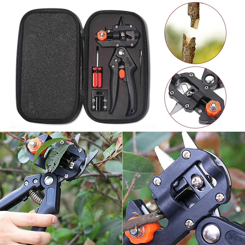 

Garden Scissors Pruner Garden Tools Garden Nursery Fruit Tree Pruning Shears Scissor Grafting Cutting Tools Set Pruner For Graft