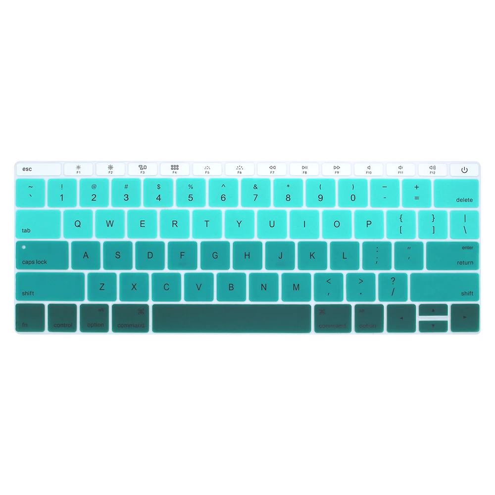 Чехол для клавиатуры ноутбука US-Ente macbook 12 pro13 без touchbarSilicone защитная пленка A1534 A1931