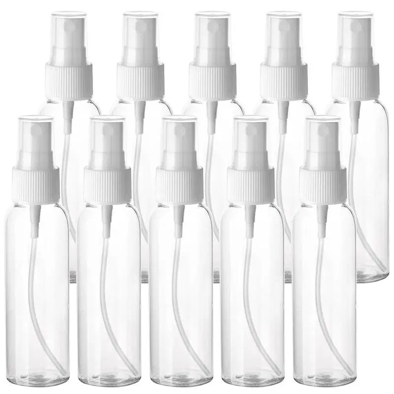 

10PCS Clear Spray Bottle Portable 2.03oz Mist Spray Bottle Travel Spray Makeup Bottle Empty Mist Spray for Women Travel