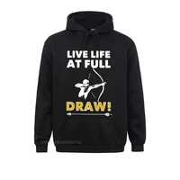 leisure archery funny hoodie premium cotton 3d hoodies harajuku bow arrow hunter sports camisas tees fast ship