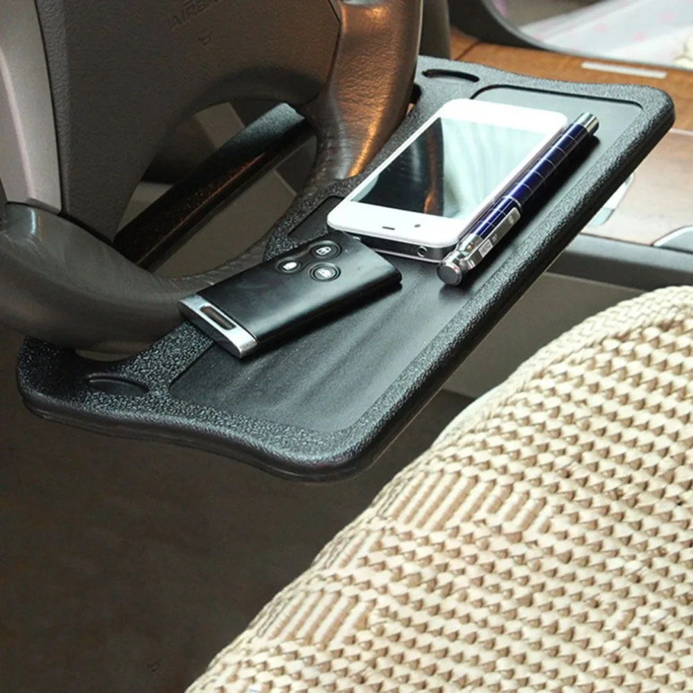 Multi-Functional Portable Car Laptop Eating Steering Wheel Desk Black Vehicle Mount Tray Notebook Table HOT | Автомобили и