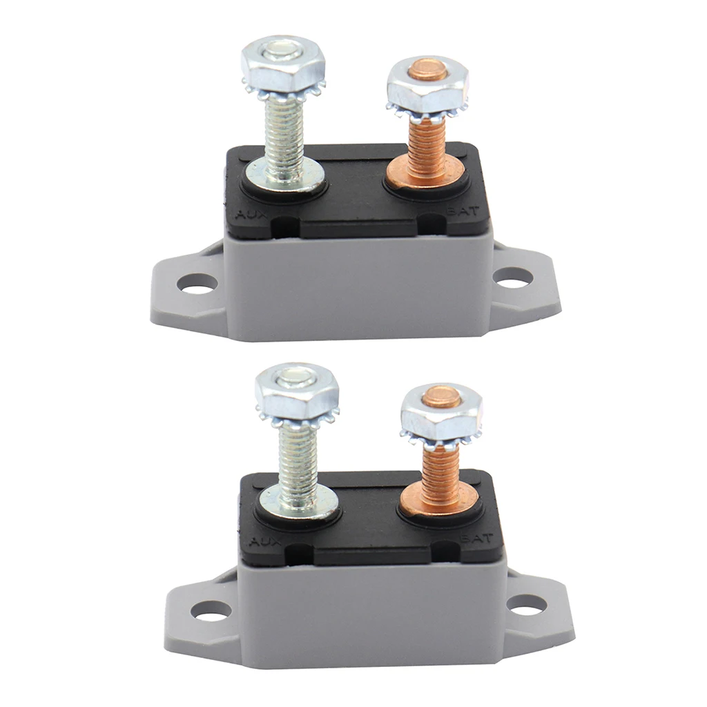 2 шт. 20 Ампер автоматический сброс 12 В 24 в выключатель автомобильный