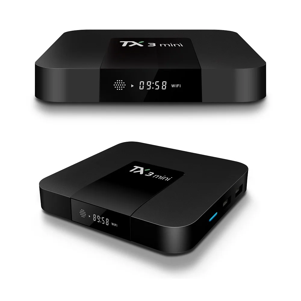 Смарт Android 8,1 ТВ приставка TX3 мини Amlogic S905W 2GB16GB четырехъядерный H.265 4K 2,4 GHz WiFi медиаплеер ТВ приставка tanix TX3 мини 1GB 8GB