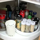 Нескользящий вращающийся поднос для хранения фруктов, закусок, высушенная тарелка для хранения, Многофункциональный пластиковый Настольный органайзер для кухни и ванной