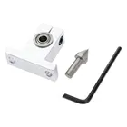 Роторный мини-токарный станок, задний фрезерный станок с ЧПУ, точные аксессуары, высокоскоростной подшипник с наперфорированной дрелью, многофункциональная Деревообработка DIY