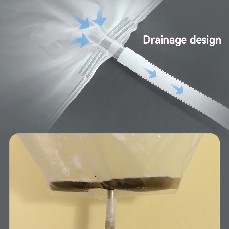 Крышка для очистки воды от кондиционера полный комплект плюс сливная труба 3